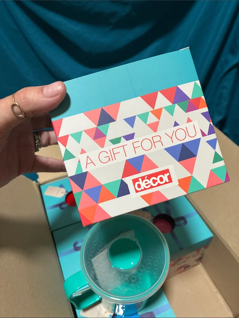 6 decor microsafe soup mugs gift boxed